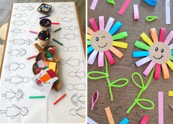 30 Cute and Easy Construction Paper Crafts to Spark Kids’ Creativity