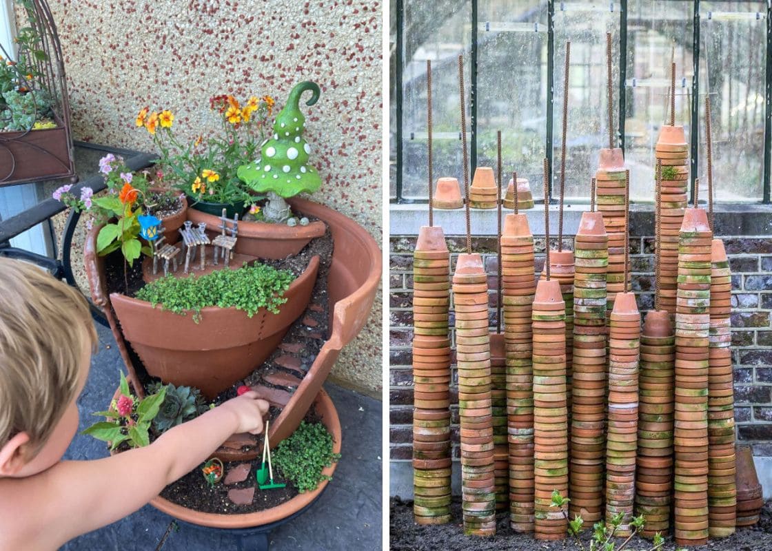 20+ Genius Terracotta Pot Projects That Will Spruce Up Your Garden