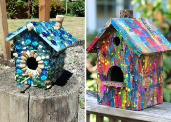 20 DIY Birdhouse Ideas That’ll Make Birds Flock to Your Garden