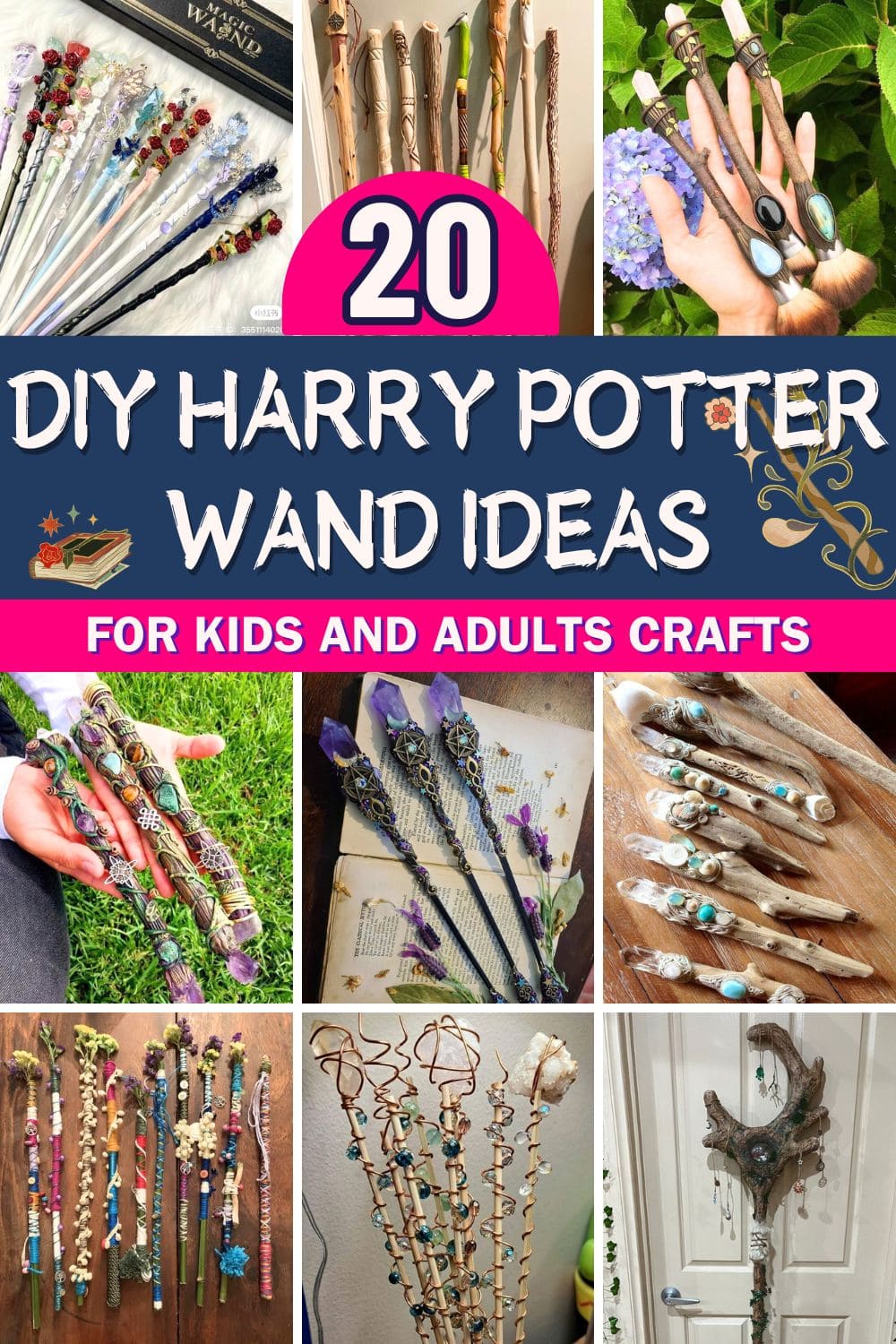 20 Spellbinding DIY Wand Ideas to Level Up Your Halloween Costume