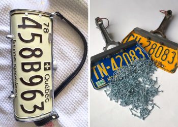 23 Eye-Catching Ideas to Recycle License Plates Like a Pro