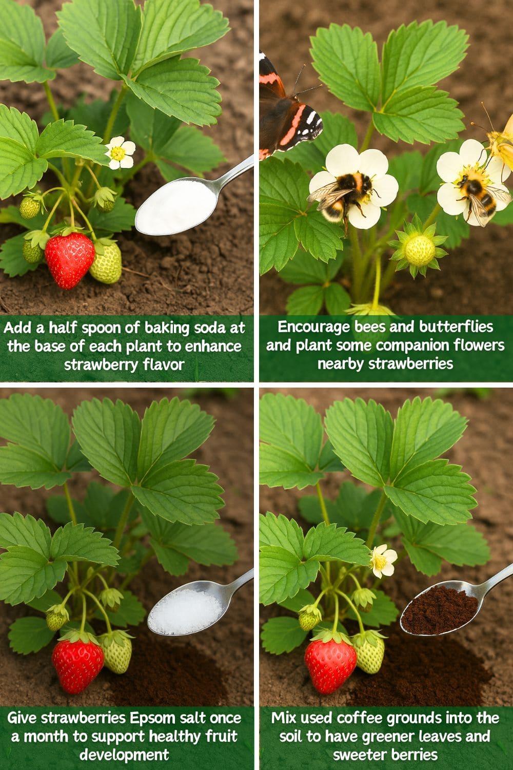 Here are 8 Super Tips to Grow Big And Juicy Strawberries