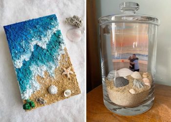 19 Beautiful Beach Sand Craft Ideas That Bring the Ocean Home