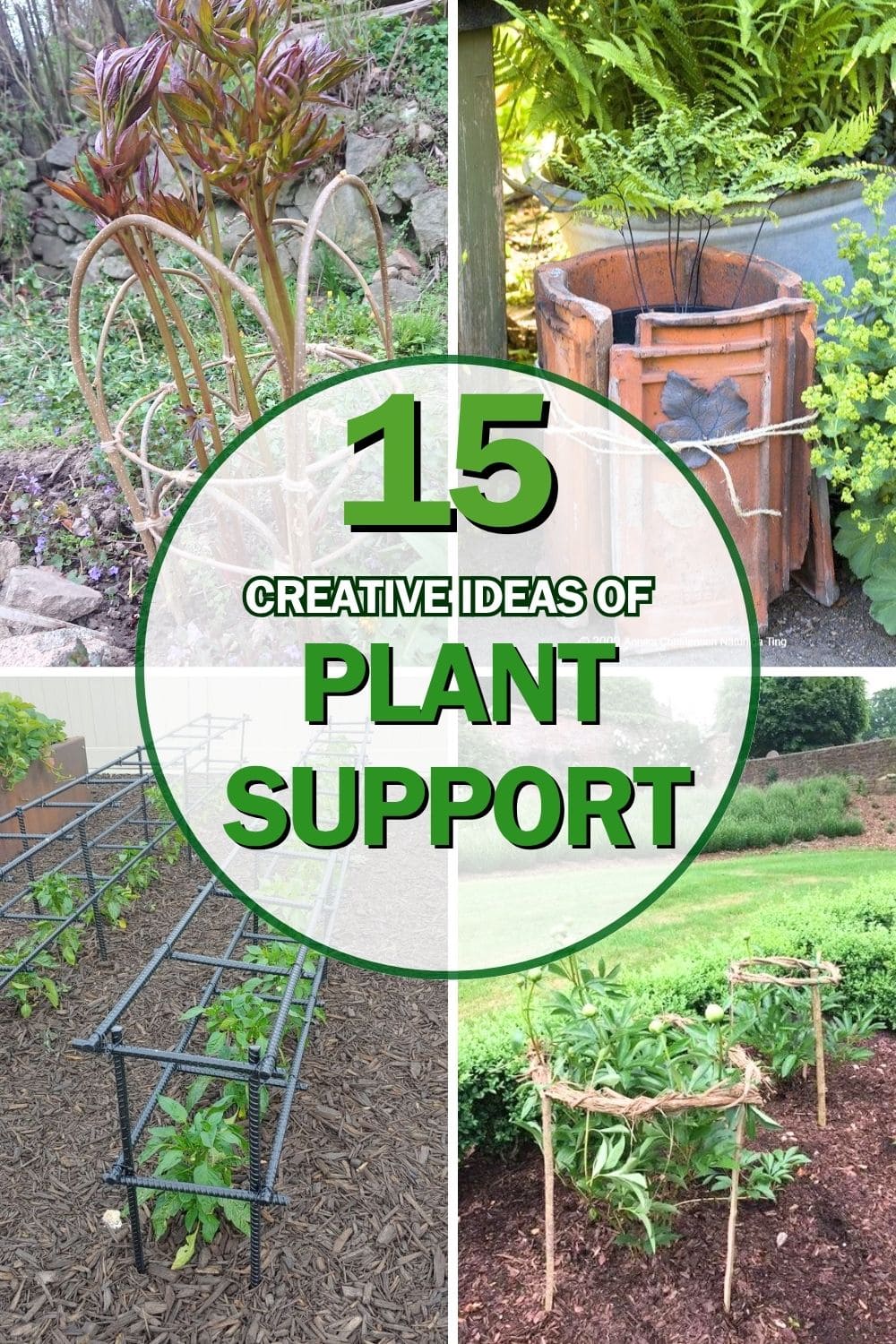 15 Plant Support Ideas That Will Help Your Garden Thrive All Season