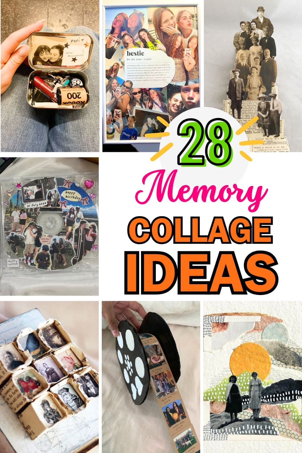 28 Heartfelt Memory Collage Ideas to Turn Old Photos Into Timeless Keepsakes