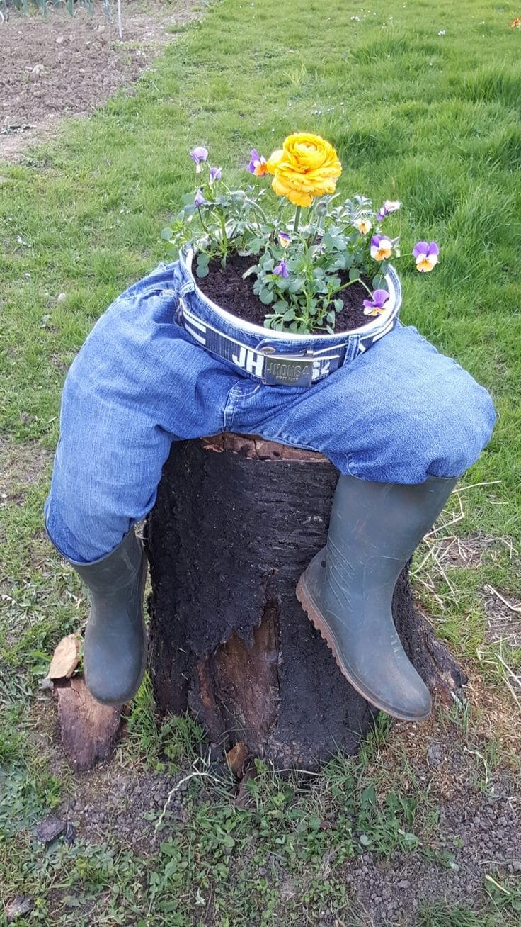 Garden Pants Planter