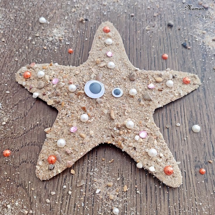 Googly-Eyed Sand Starfish