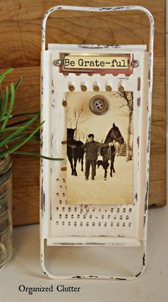 Grater Photo Holder