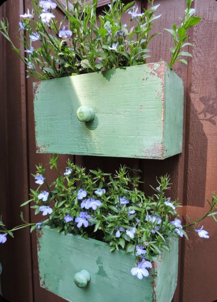 Hanging Drawer Planters