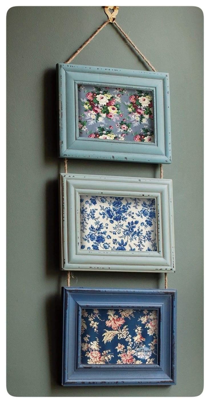 Hanging Fabric Frame Wall Art