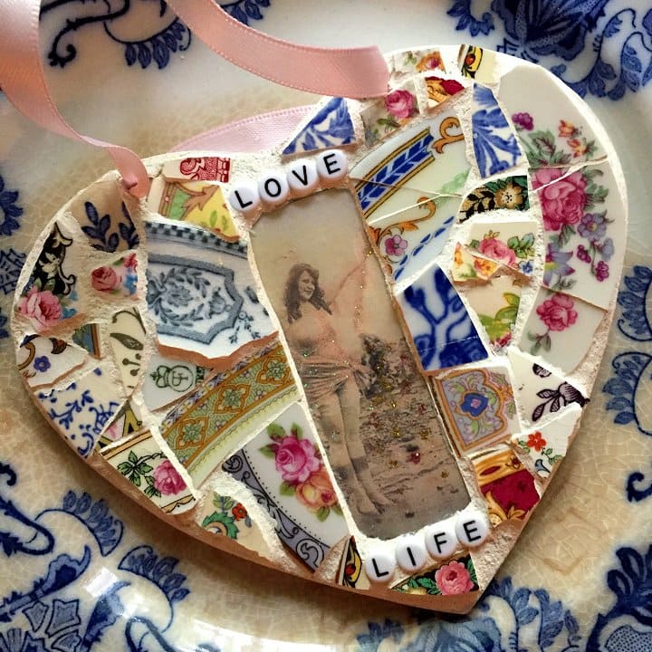 Heart-Shaped Mosaic Keepsake