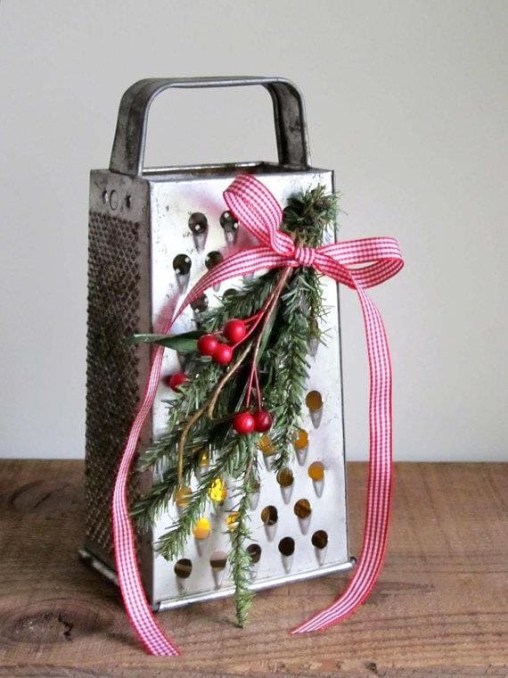 Holiday Grater Lantern