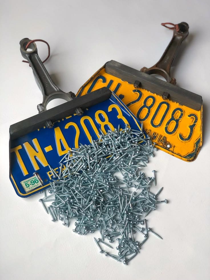 License Plate Dustpans