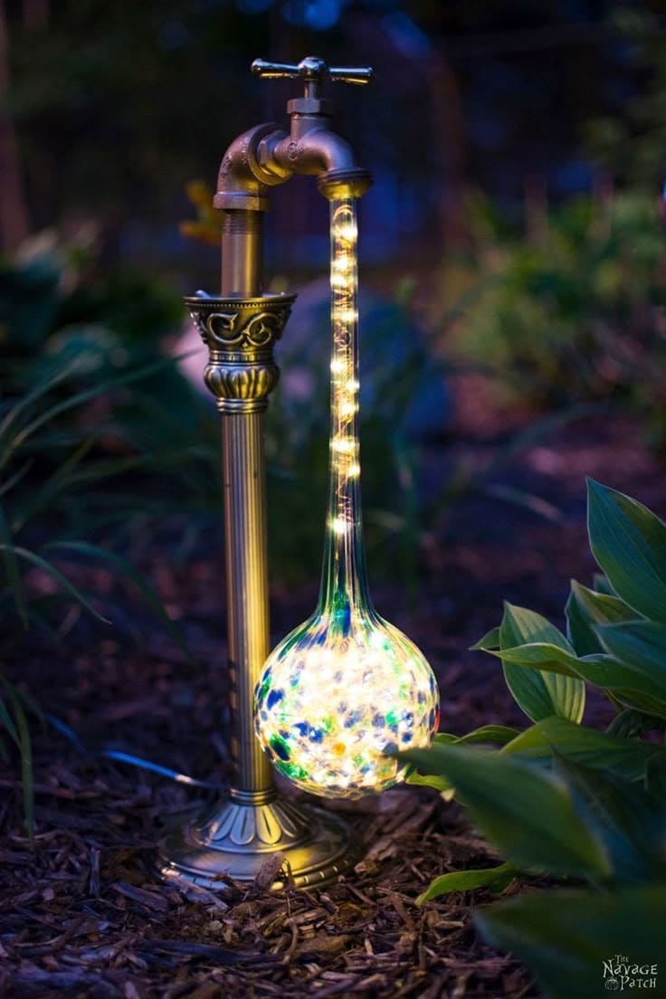 Magical Solar Water Faucet Light