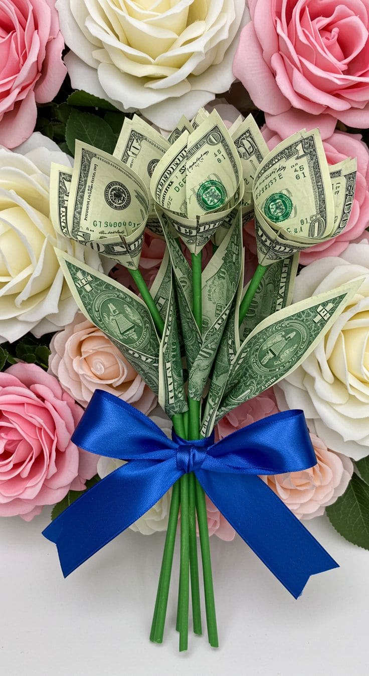 Money Flower Bouquet