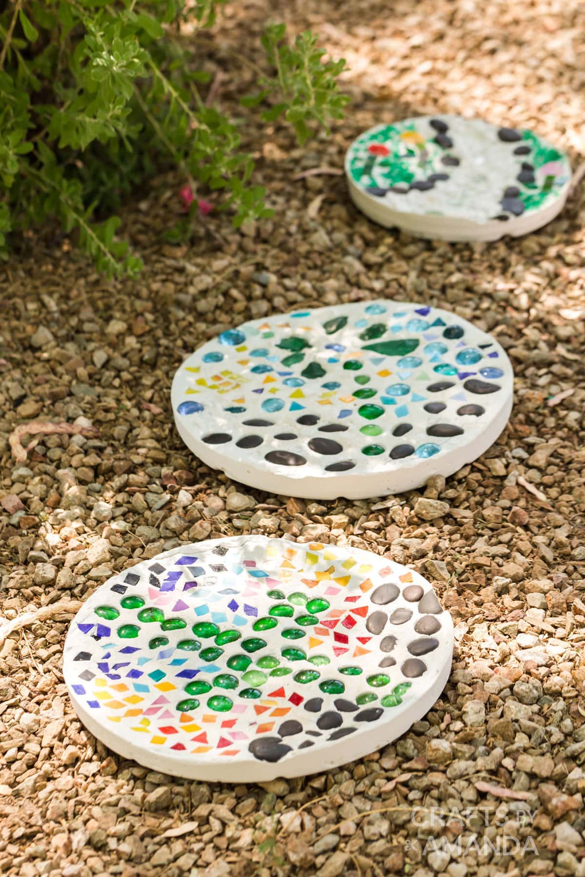 Mosaic Garden Stepping Stones