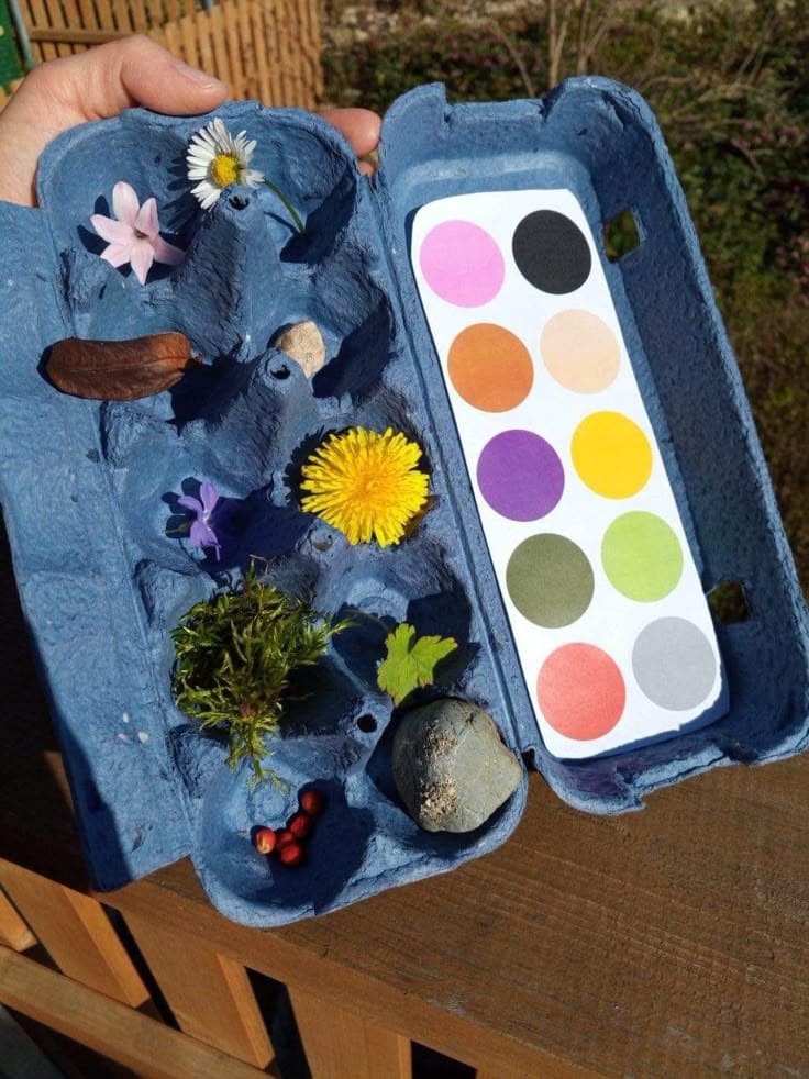 Nature Color Hunt Box