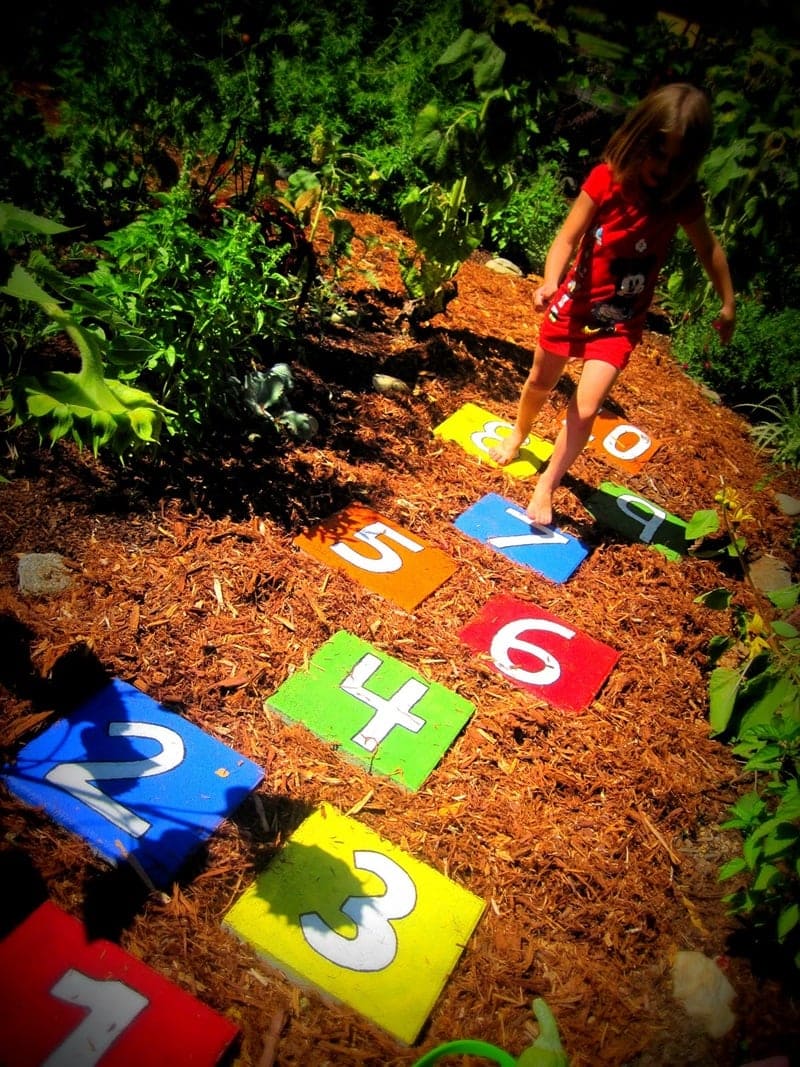 Number Hop Stepping Stones for Kids