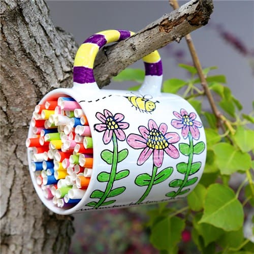 Painted Mug Bee Hotel