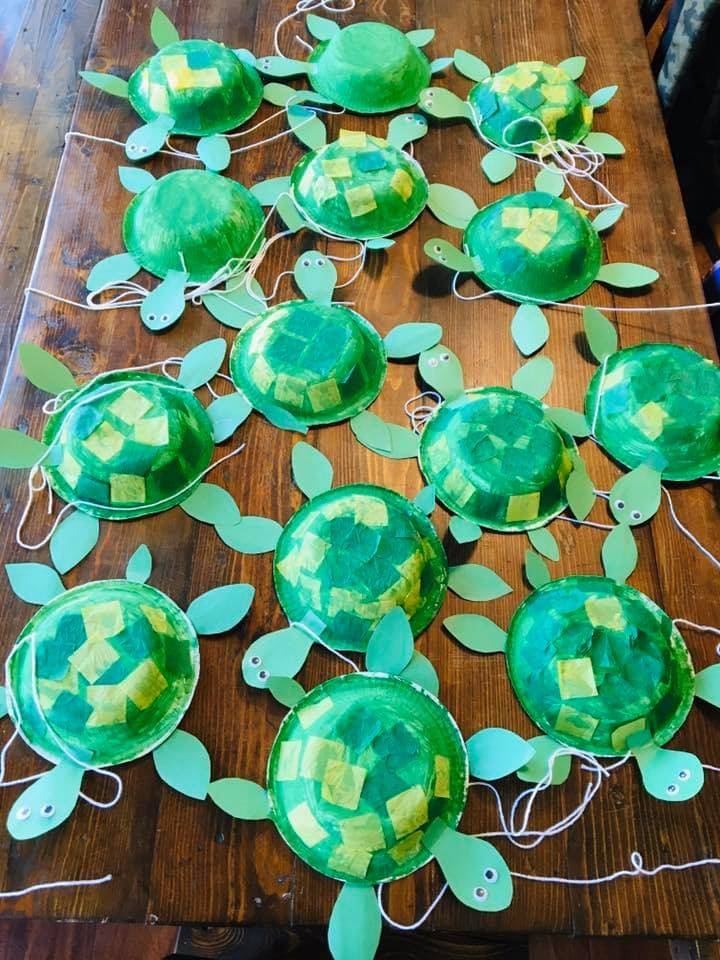 Paper Bowl Turtle Craft