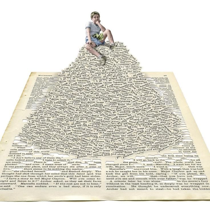 Paper Thoughts Collage