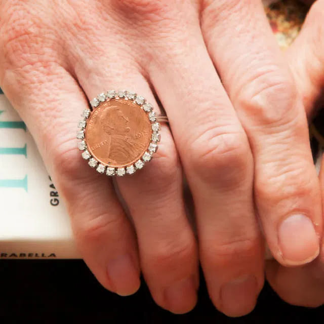 Penny Cocktail Ring