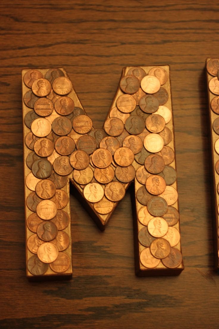 Penny Monogram Letter