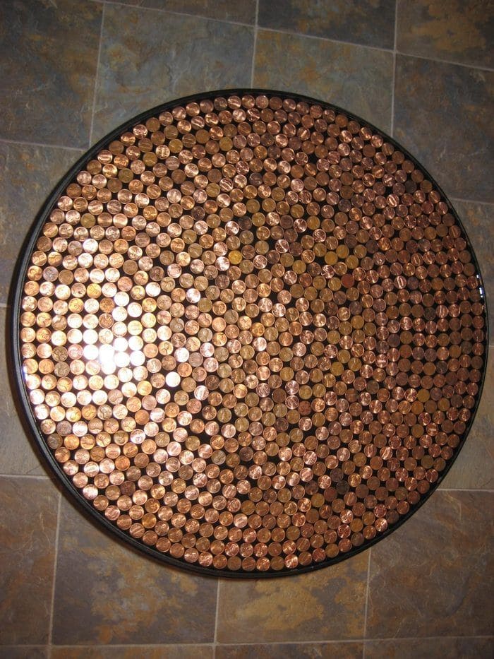 Penny Mosaic Tabletop