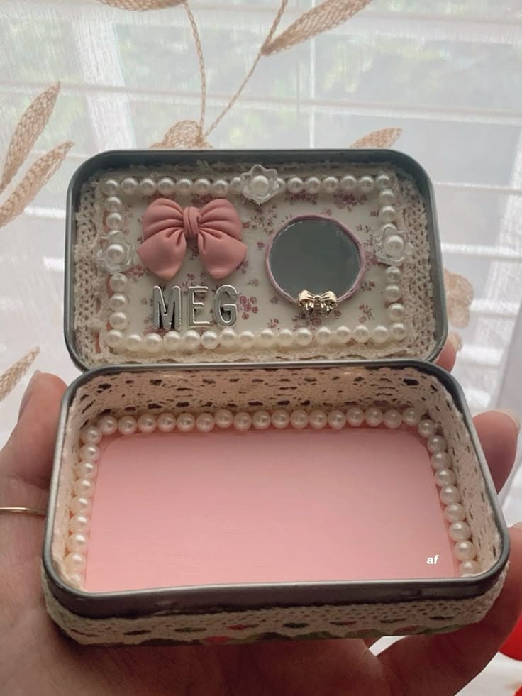 Personalized Altoids Tin Jewelry Box