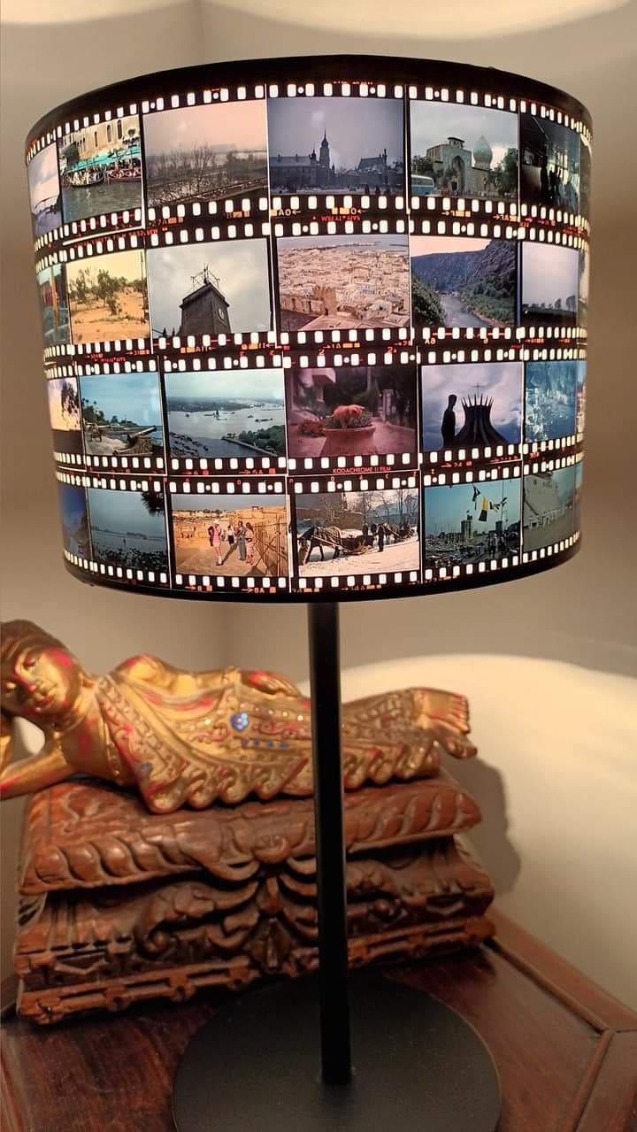 Photo Reel Memory Lampshade