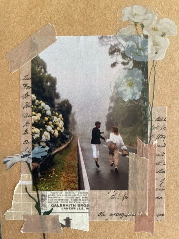 Poetic Page Collage
