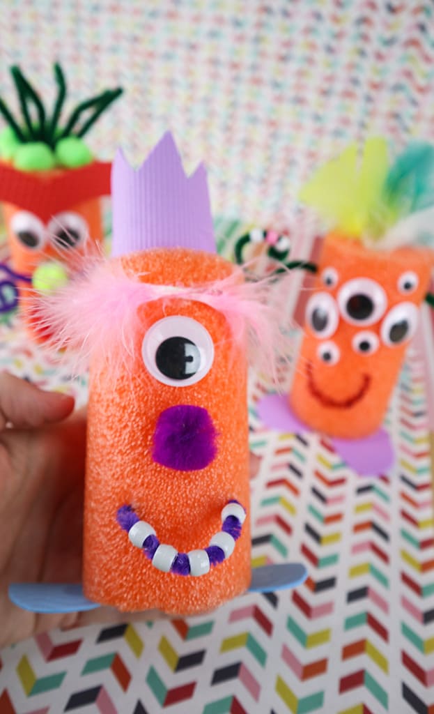 Pool Noodle Monster Buddies
