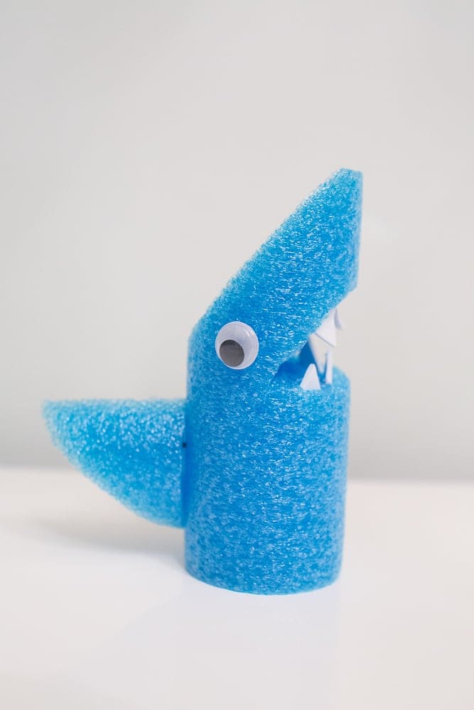 Pool Noodle Shark Craft