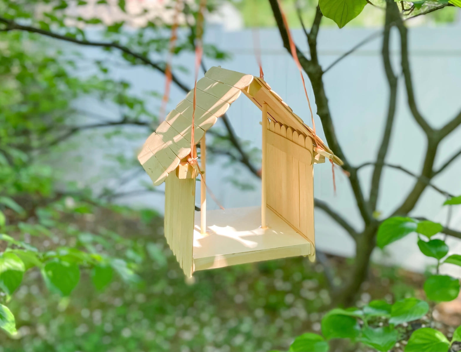 Popsicle Stick Birdhouse
