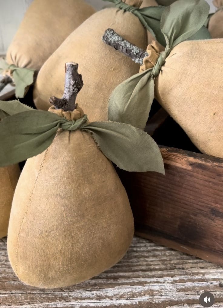 Primitive Fabric Pears