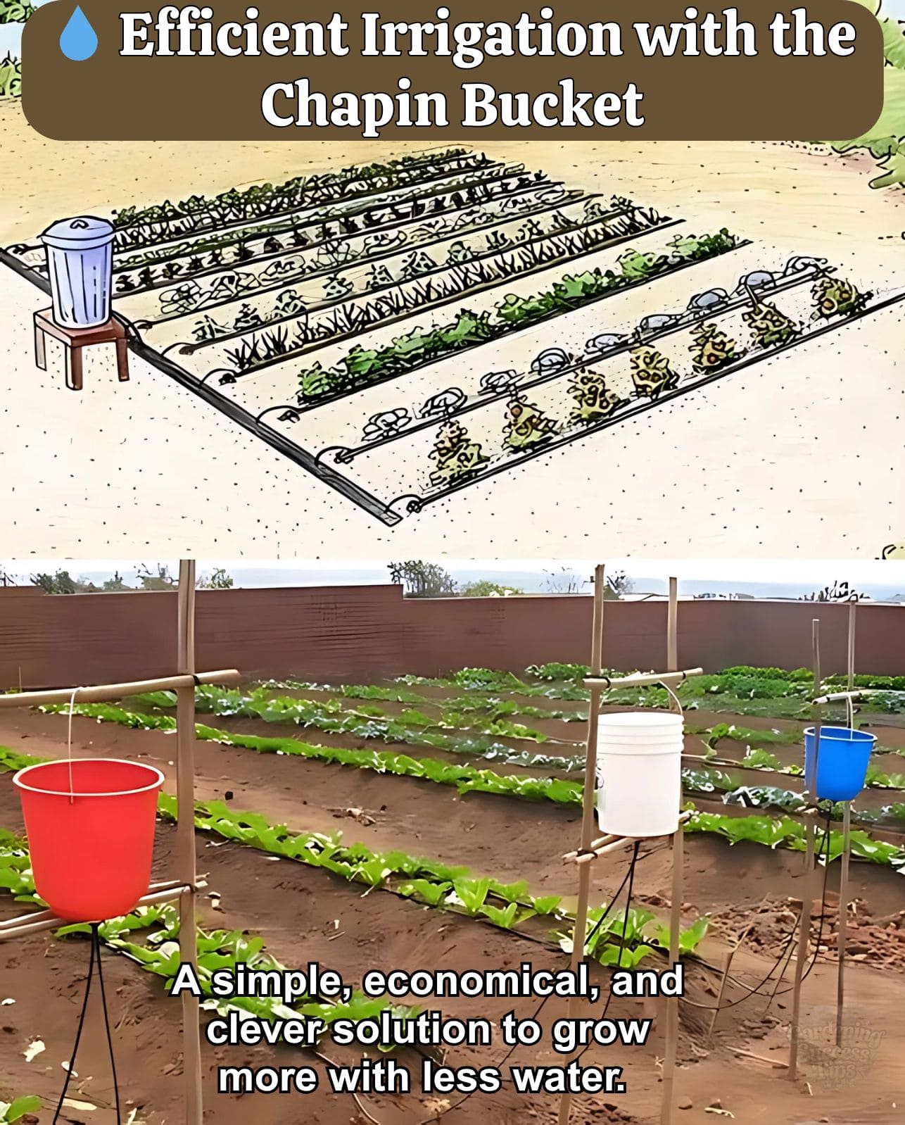 Chapin Bucket Irrigation Conserves Every Drop And Here's Your Guide