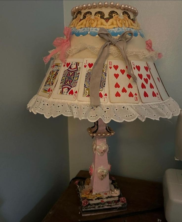 Queen of Hearts Lampshade