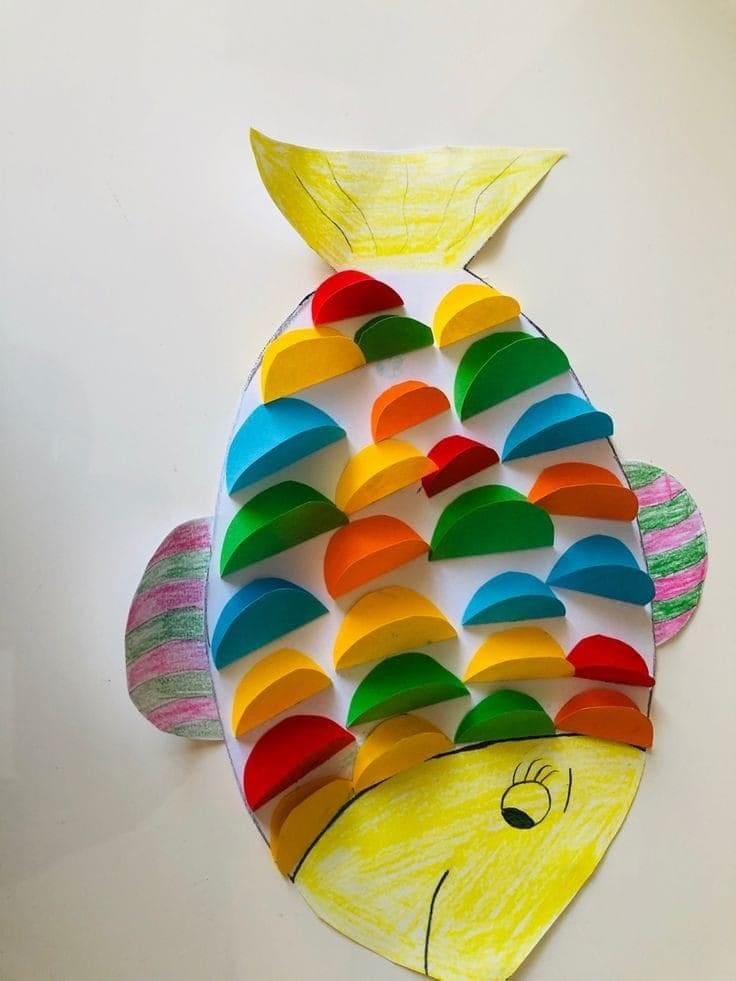 Rainbow Fish Craft