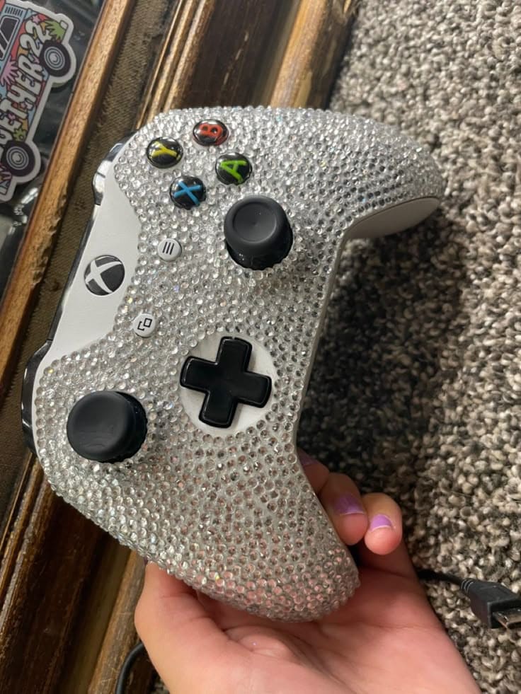 Rhinestone Xbox Controller