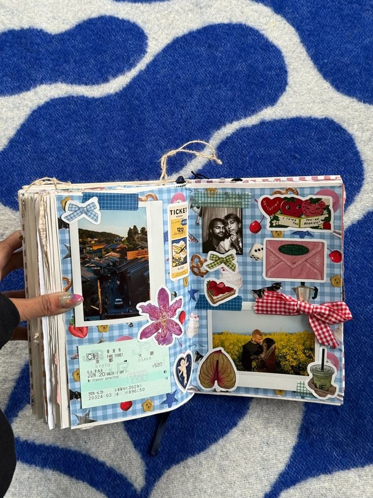 Scrapbook-Style Memory Collage