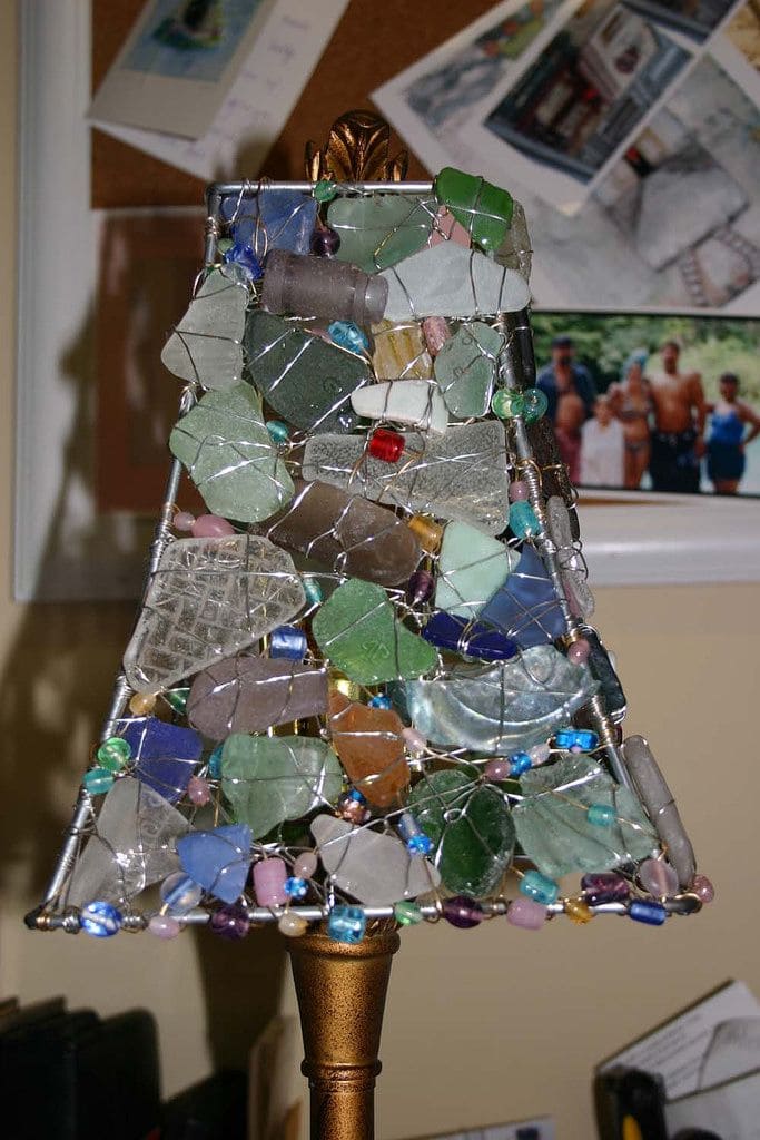 Sea Glass Lampshade