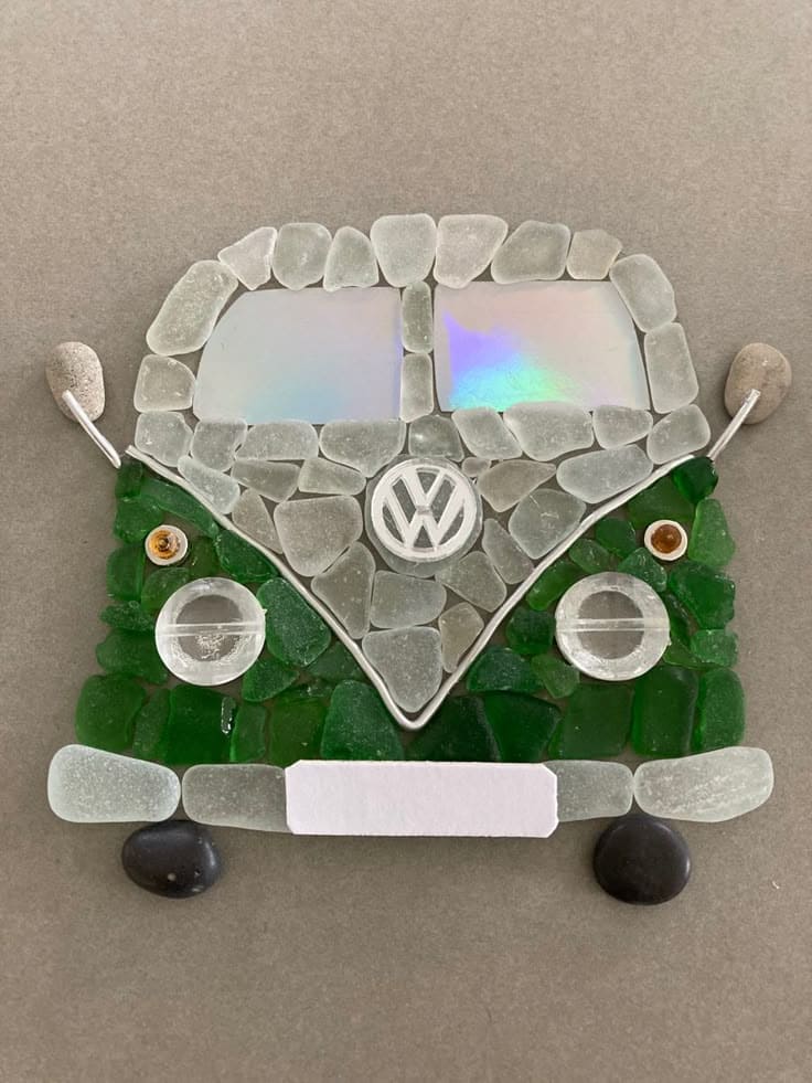 Sea Glass VW Camper Ar
