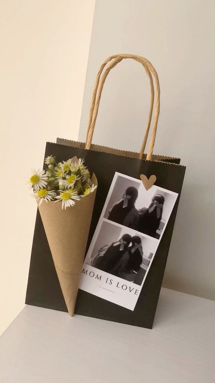 Sentimental Mothers Day Photo Gift Bag