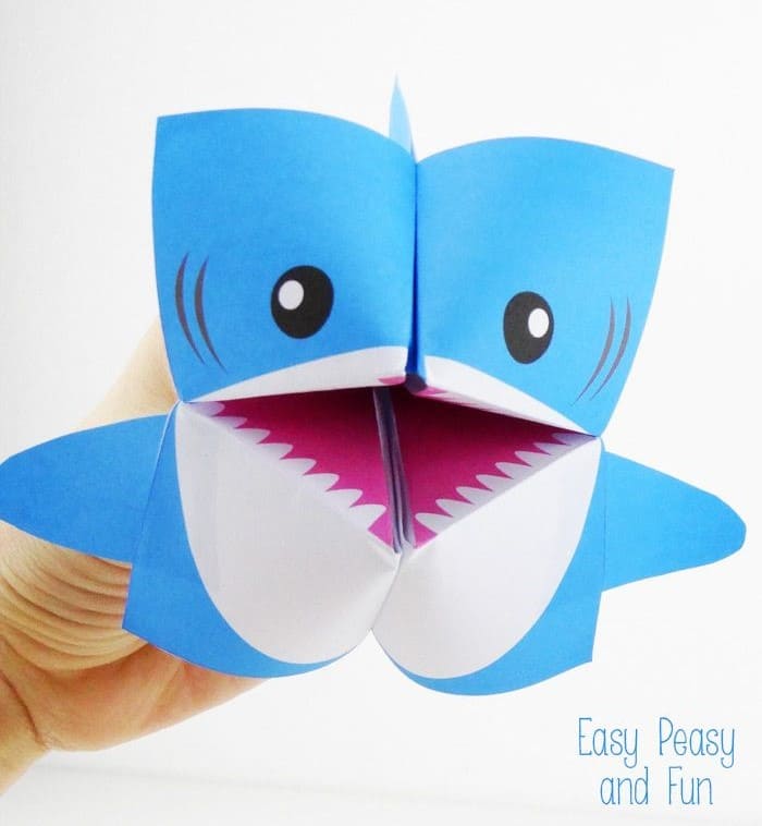 Shark Cootie Catcher