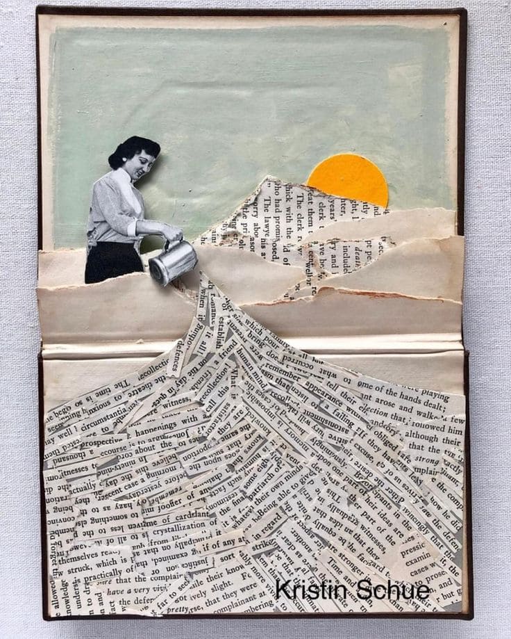 She Poured Words into the Mountains