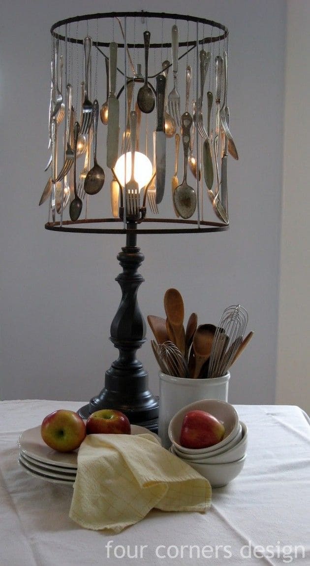 Silverware Lampshade