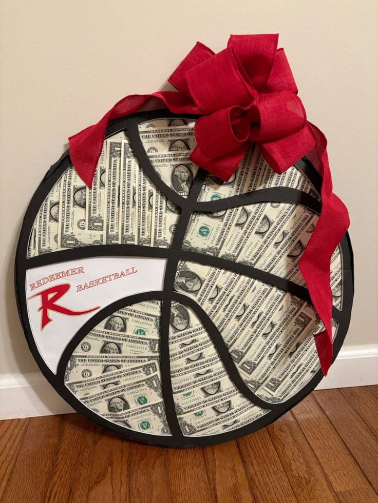 Slam Dunk Money Basketball Gift