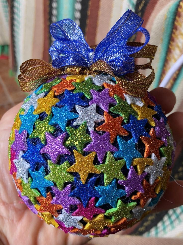 Sparkling Starburst Ornament