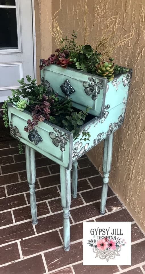 Stacked Drawer Planter