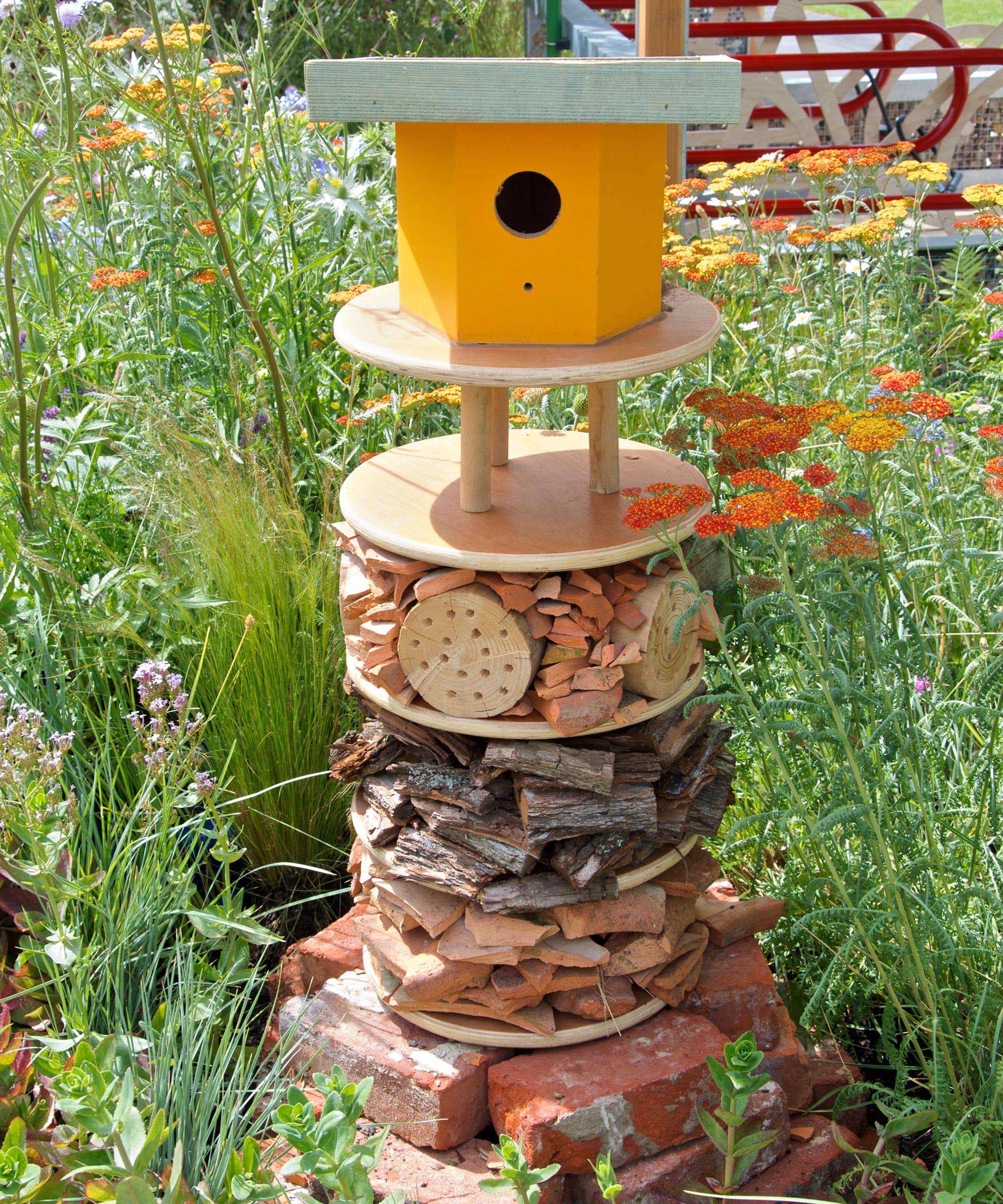 Stacked Style with a Splash of Sunshine